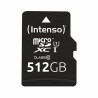 Micro SD Memory Card with Adaptor INTENSO 3423493 512 GB 45 MB/s