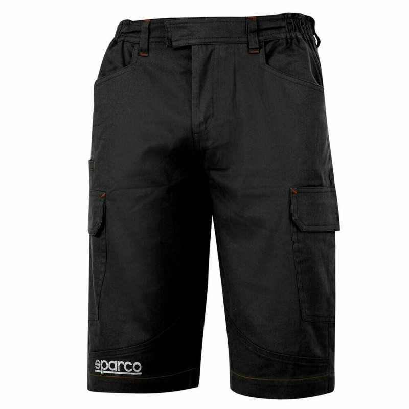 Shorts Sparco Black Elastic