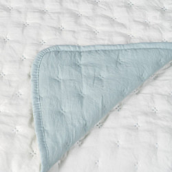 Bedspread (quilt) Blue Cream 180 x 260 cm