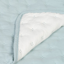 Bedspread (quilt) Blue Cream 180 x 260 cm