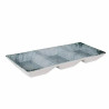 Snack tray La Mediterránea Dalian 3 Compartments 25 x 11 x 3 cm (24 Units)