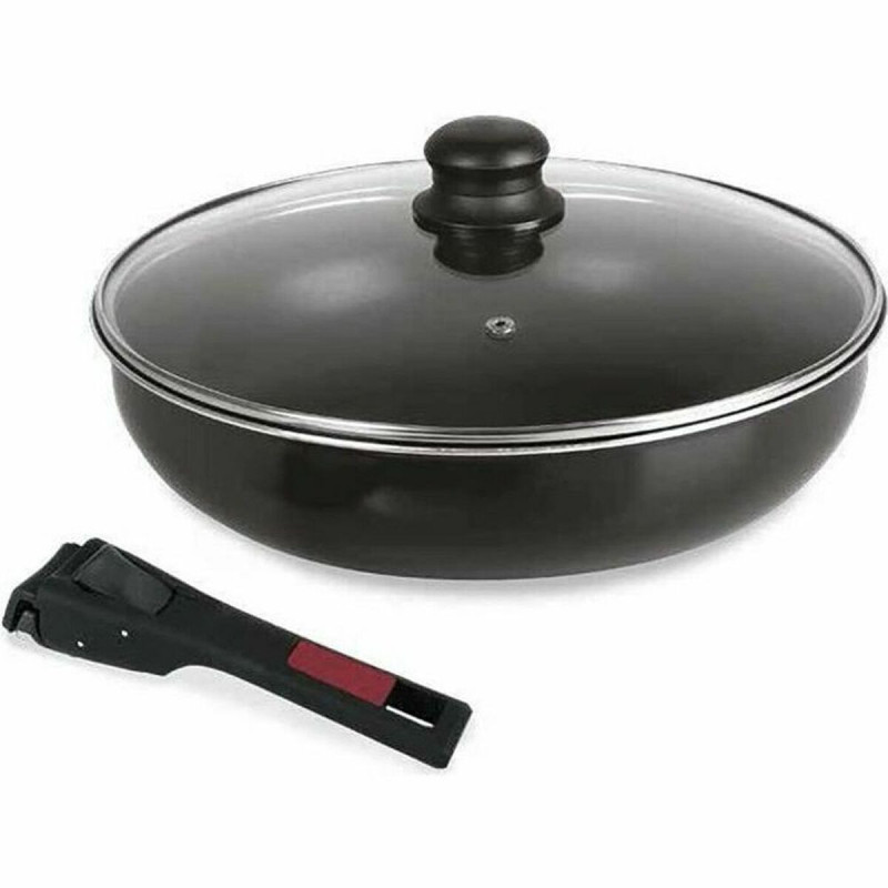 Pan Sitram 712380 Black Aluminium Ø 28 cm