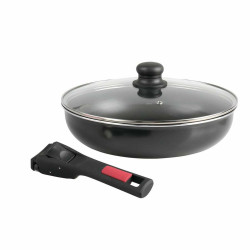 Pan Sitram 712380 Black Aluminium Ø 28 cm