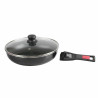 Pan Sitram 712380 Black Aluminium Ø 28 cm