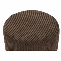 Footrest DKD Home Decor 40 x 40 x 40 cm Light brown Pinewood Urban