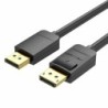 DisplayPort Cable Vention HACBG Black 1,5 m