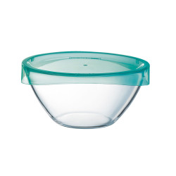 Salad Bowl Luminarc Keep'n Lagon Transparent With lid Glass (23 cm) (6 Units)