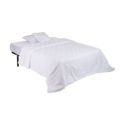 Bedspread (quilt) Home ESPRIT White 180 x 260 cm