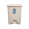 Pedal bin Beige Plastic 30 L (4 Units)