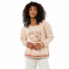 Women’s Sweatshirt without Hood Crew Striped Rip Curl Beige