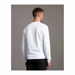 Men’s Sweatshirt without Hood Lyle & Scott V1 Crew White