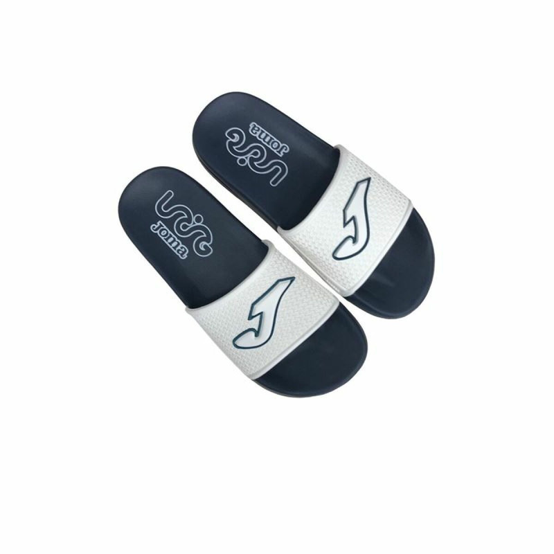 Women's Flip Flops Joma Sport Island Lady 2302 White Navy Blue