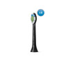 Replacement Head Sonicare W2 Optimal Philips HX6068/13 Black 8 Units