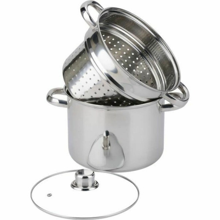 Steamer with Pan Baumalu Ø 20 cm Metal Stainless steel 5 L