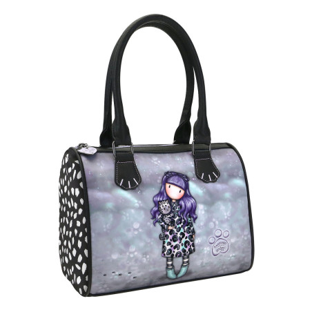 Hand bag Gorjuss Smitten kitten Black White (28 x 22 x 13 cm)