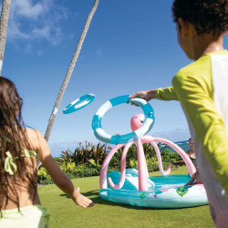 Inflatable Paddling Pool for Children Intex 229 L Octopus 243 x 183 x 150 cm