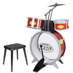 Drums Bontempi Red Plastic 50 x 68 x 50 cm (7 Pieces) (2 Units)