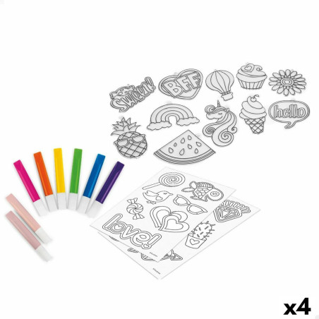 Craft Set Cra-Z-Art Stickers Plastic (4 Units)