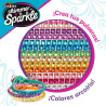 Bracelet Making Kit Cra-Z-Art Shimmer 'n Sparkle Plastic (4 Units)