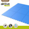 Child's Puzzle Aktive Blue 9 Pieces Eva Rubber 50 x 0,4 x 50 cm (4 Units)