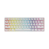 Keyboard Savio Whiteout White Multicolour English QWERTY