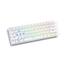 Keyboard Savio Whiteout White Multicolour English QWERTY