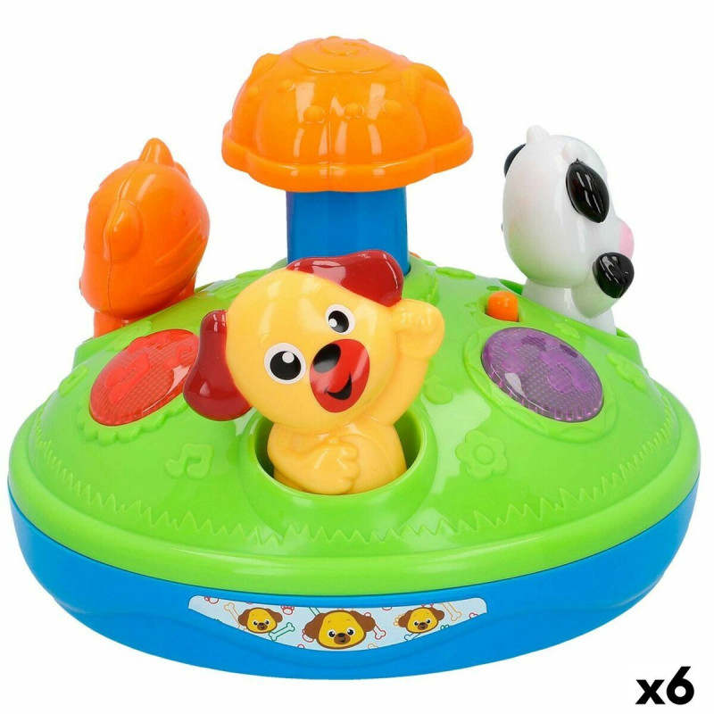 Interactive Toy for Babies Winfun animals 18 x 15 x 18 cm (6 Units)