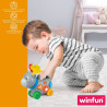 Pull-along toy Winfun Elk 17 x 17 x 7,5 cm (6 Units)