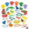 Modelling Clay Game PlayGo Dinosaurs (6 Units)