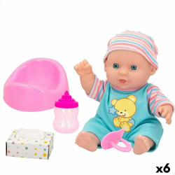 Baby Doll Colorbaby 20 cm 14 x 19 x 6 cm 6 Units