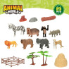 Animal figures Colorbaby 19 Pieces Jungle Plastic 14 x 6 x 5 cm (6 Units)