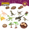 Playset Colorbaby 19 Pieces 6 Units 17 x 9 x 6 cm Dinosaurs