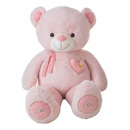 Fluffy toy Valentin Pink Bear 115 cm