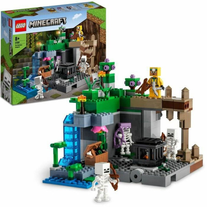 Playset Lego 21189 Minecraft The Skeleton Dungeon (364 Pieces)