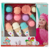 Toy Food Set Colorbaby Ice cream 17 Pieces (12 Units)