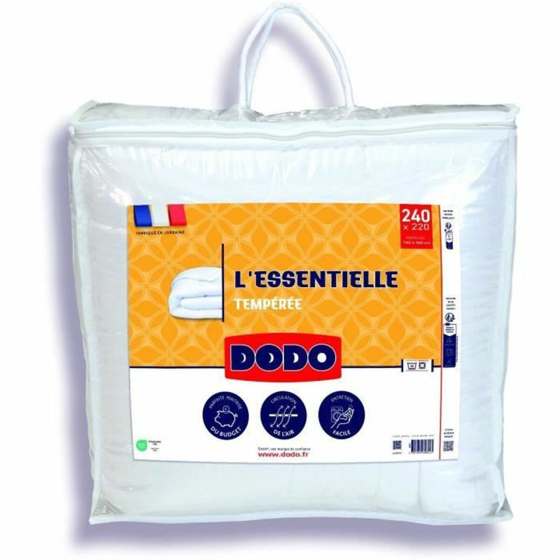 Duvet DODO L'Essentielle Tempérée White 240 x 220 cm