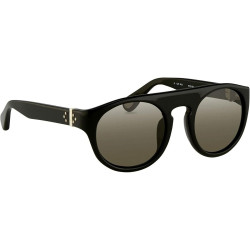 Ladies' Sunglasses Linda Farrow ANN DEMEULEMEESTER 10 BLACK 925 SILVER