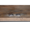 Sideboard Home ESPRIT Brown Black Silver 80 x 38 x 80 cm