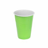 Set of reusable glasses Algon Green 24 Units 250 ml (25 Pieces)