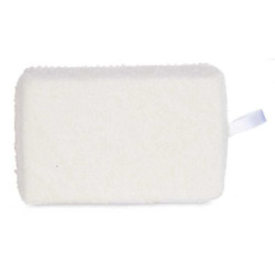 Body Sponge White Beige 14 x 5 x 9 cm (24 Units)