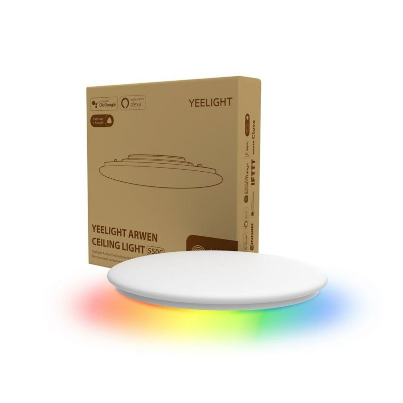 Ceiling Light Yeelight Arwen 550C White Multicolour Yes Soft green Multi SPCC 50 W (2700 K) (6500 K)