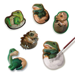 Modelling paste SES Creative   Moulding set Dinosaurs