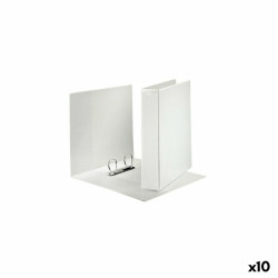 Ring binder Esselte White A4 (10Units)