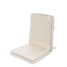 Chair cushion Cream 90 x 40 x 4 cm