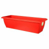 Plant pot Riviera Red Plastic Rectangular