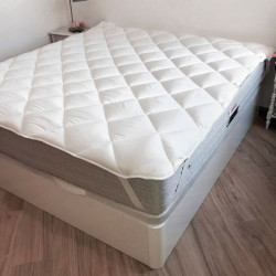 Mattress protector Naturals White King size (150 x 190/200 cm)