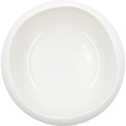 Bowl Ariane Organic Ceramic White (Ø 21 cm) (2 Units)