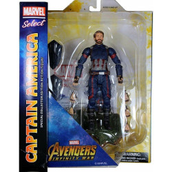 Action Figure Diamond Captain America APR182168 18 cm