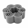 Baking Mould Quttin 9,5 x 9,5 x 3,5 cm 5 Pieces (36 Units)