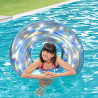 Inflatable Pool Float Bestway Silver Ø 107 cm Multicolour